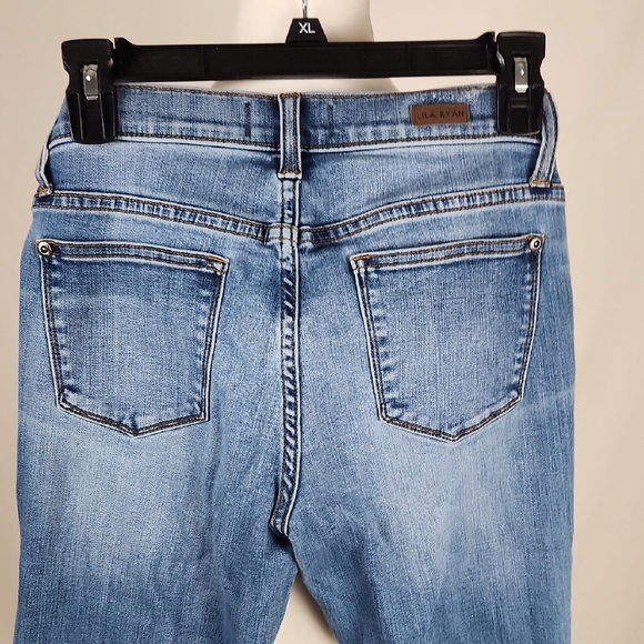 LILA RYAN Blue Skinny Jeans Soft Stretch Denim - Picture 4 of 6